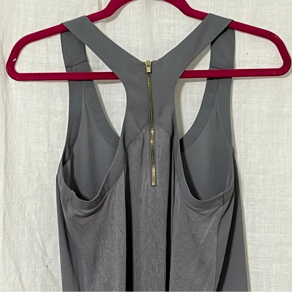 Women's Express Racer Back Zip up Sleeveless Top Size Small - Picture 3 of 7